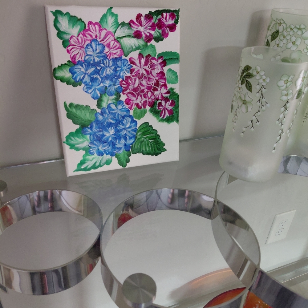 Colorful Floral Canvas Art